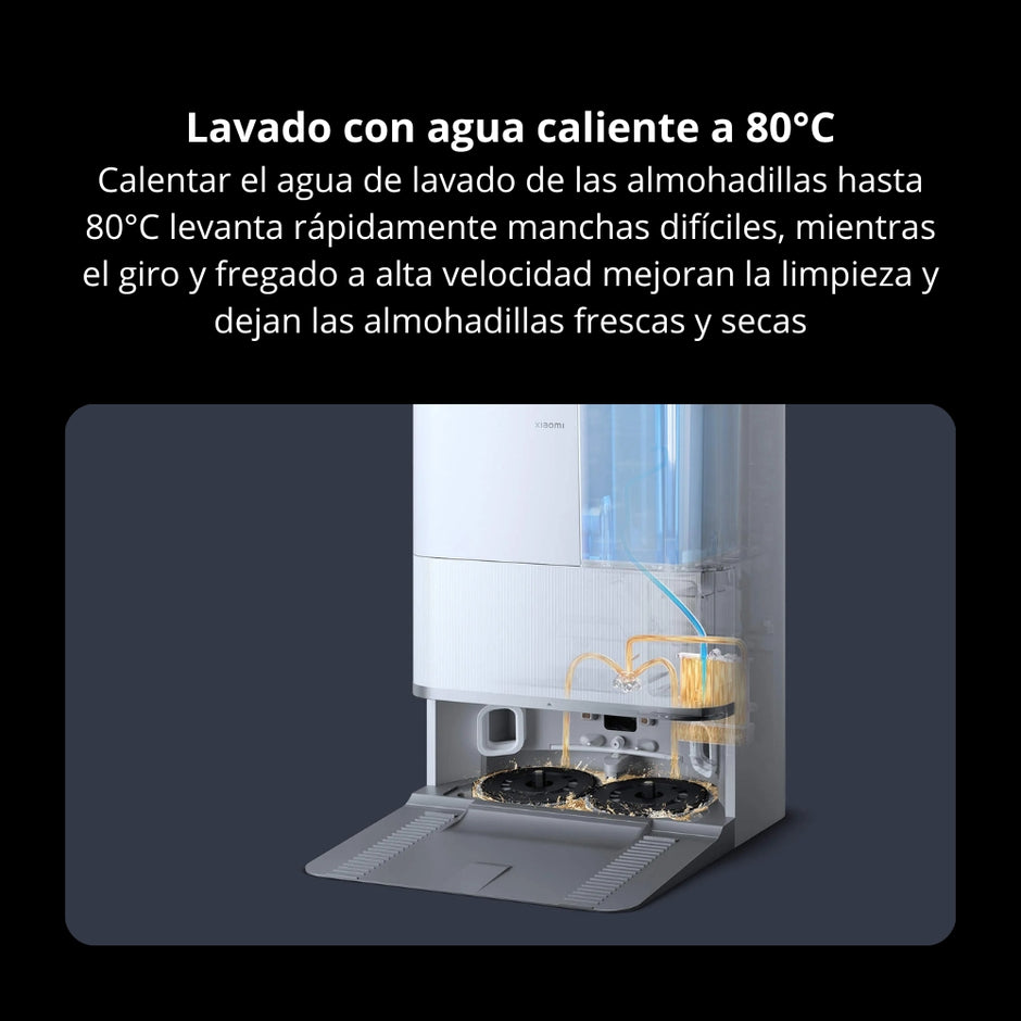 Aspiradora Robot Xiaomi Vacuum 5 Pro 20000Pa Base Omni Cámaras IA Mopa Extensible Radar dToF Retráctil