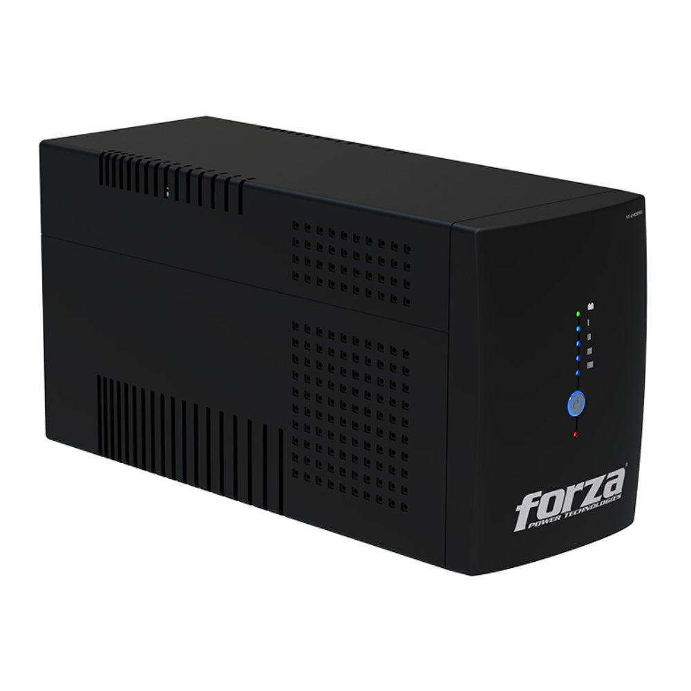 UPS Interactiva Forza NT-2401PRO 2400VA 1200W con 10 Tomas, Regulador AVR y Puerto RJ45