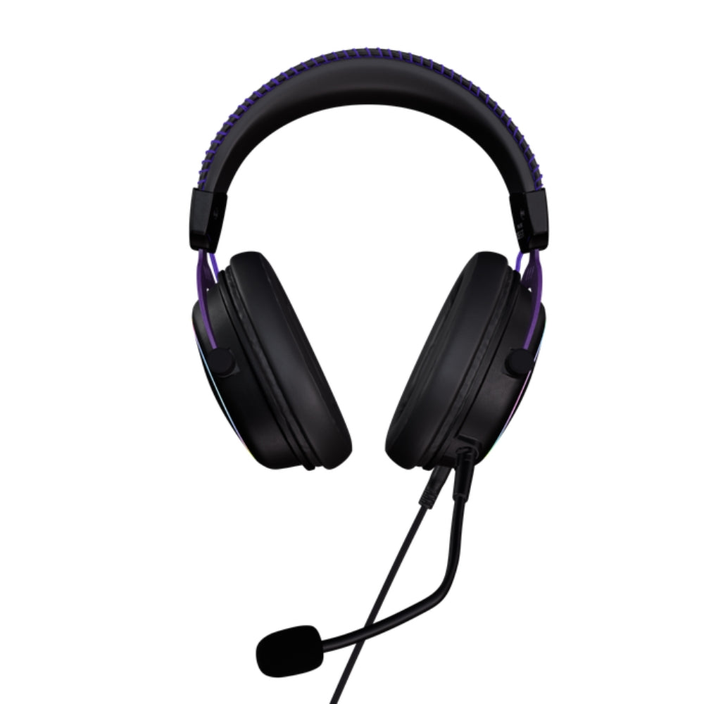 Diadema Gamer Primus Arcus 151T con Micrófono RGB USB-A y USB-C Sonido Envolvente 7.1 Negro