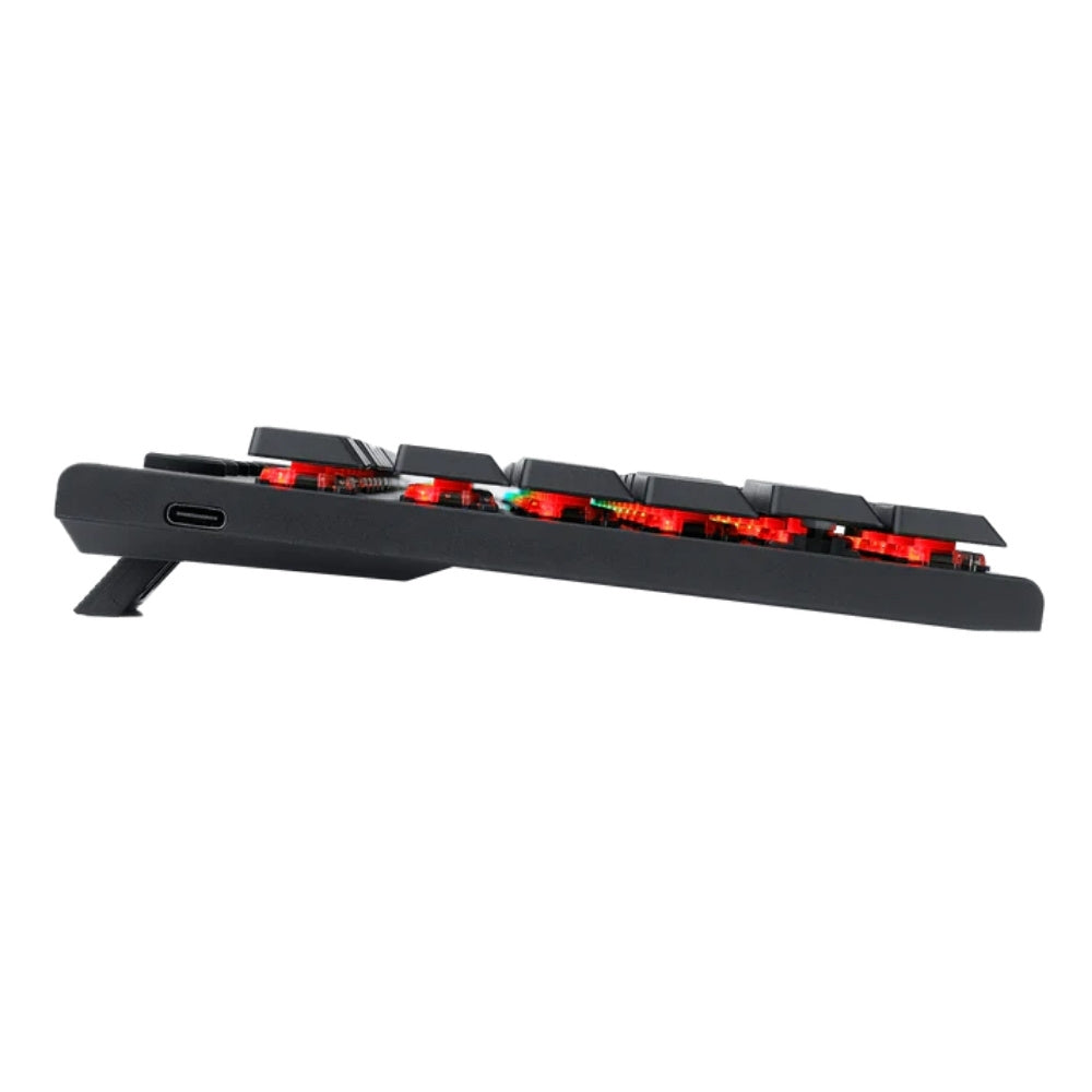Teclado Gamer Mecanico Redragon Horus TKL Alambrico Bajo Perfil Switch Red - Negro