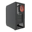 Chasis Gabinete Gamer Xtech Deimos XT-GMR3 Mid-Tower ATX Panel Lateral Transparente 3 Puertos USB Audio