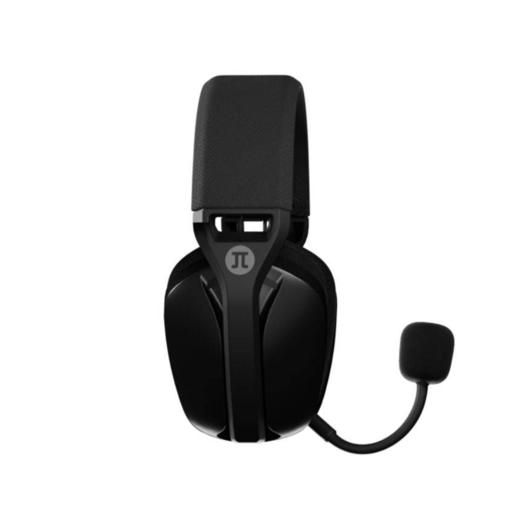 Diadema Gamer Primus Arcus 360BT PBH‑360 con Bluetooth 5.3 y 2.4GHz, Micrófono Desmontable Pro Negro
