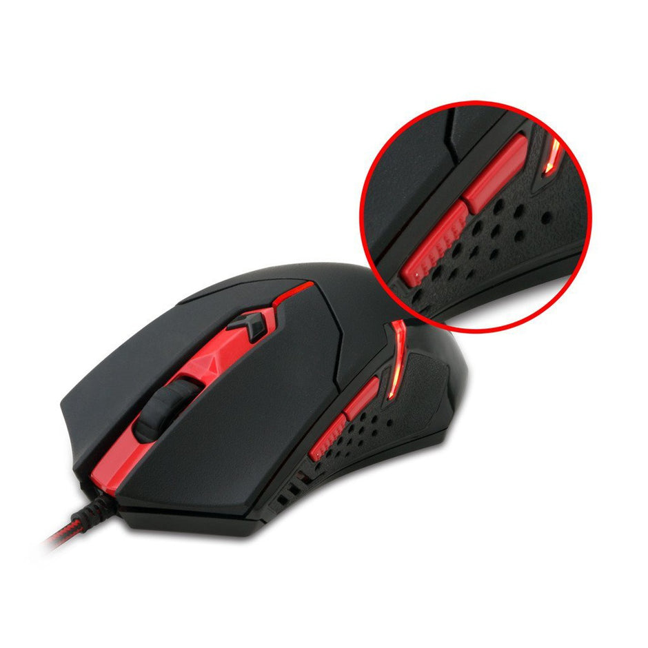 Combo Gamer 4en1 Redragon S101: Teclado, Mouse, Pad, Diadema