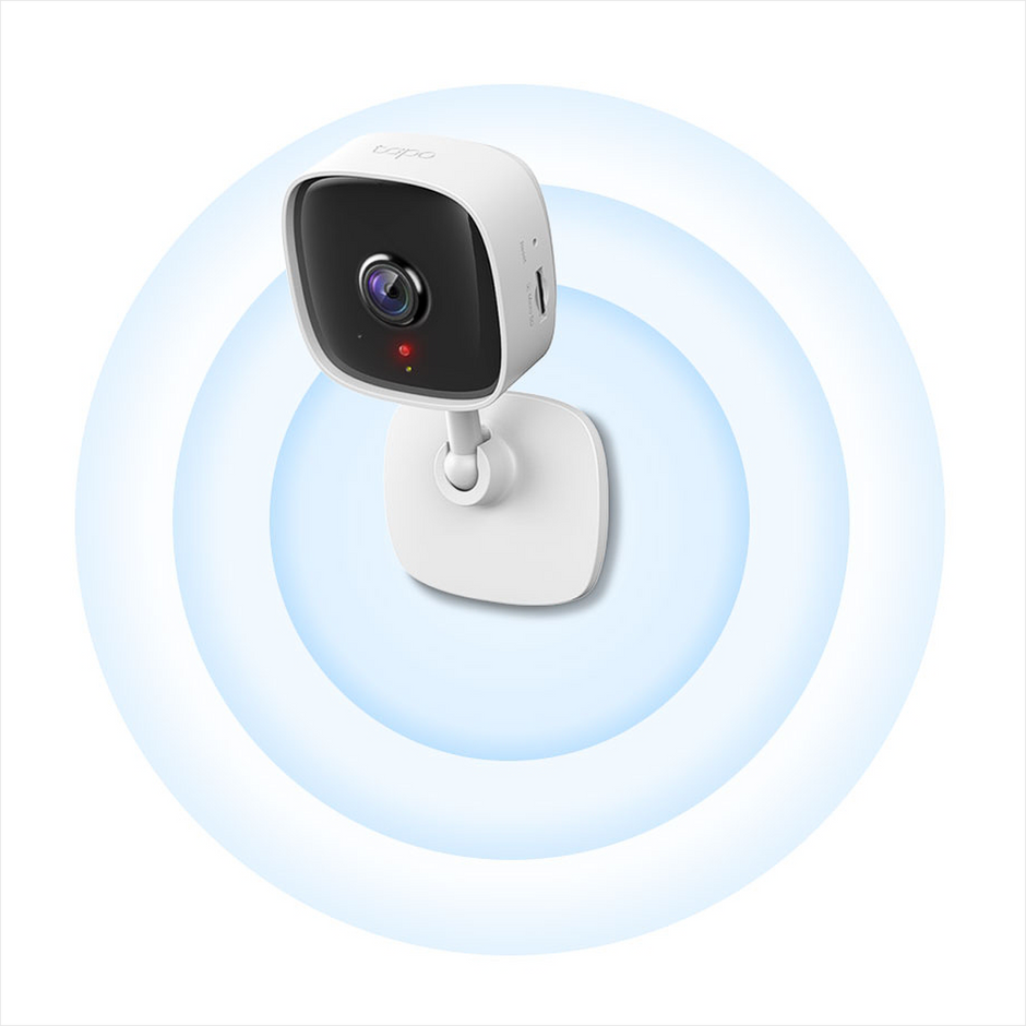 Cámara De Seguridad Wifi, Full Hd, Audio, TP-Link Tapo TC60