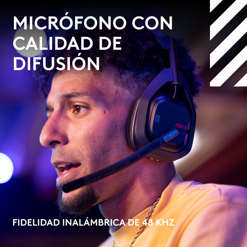Logitech G A50 X Audífonos Gamer Inalámbricos con Estación Base HDMI para Xbox PS5 y PC