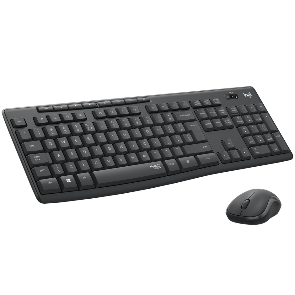 Logitech Mk295, Combo Inalámbrico Silencioso Teclado Y Mouse