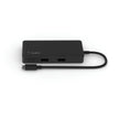 Adaptador Belkin INC008TTBK USB-C 5 en 1 con HDMI RJ45 2 USB-A y USB-C Hub Multiport para Laptop