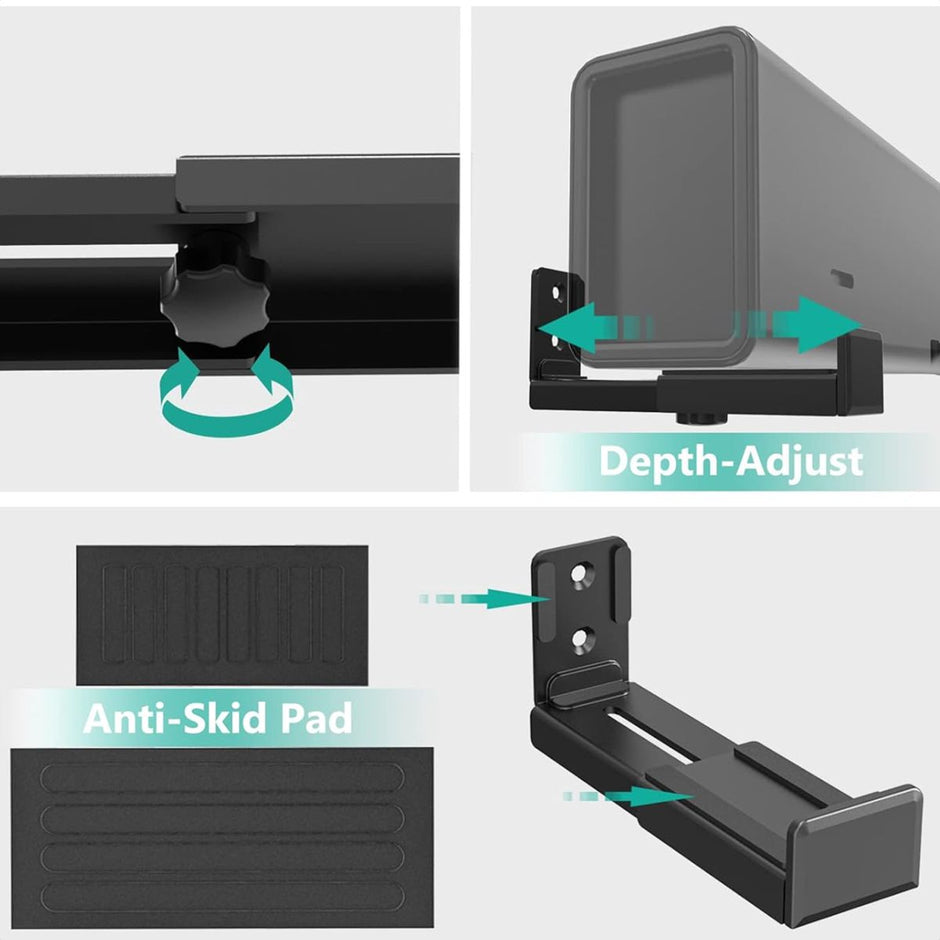 Mini Barra de Sonido USB Genius SoundBar 100 con Efecto de Sonido Inmersivo + Soportes