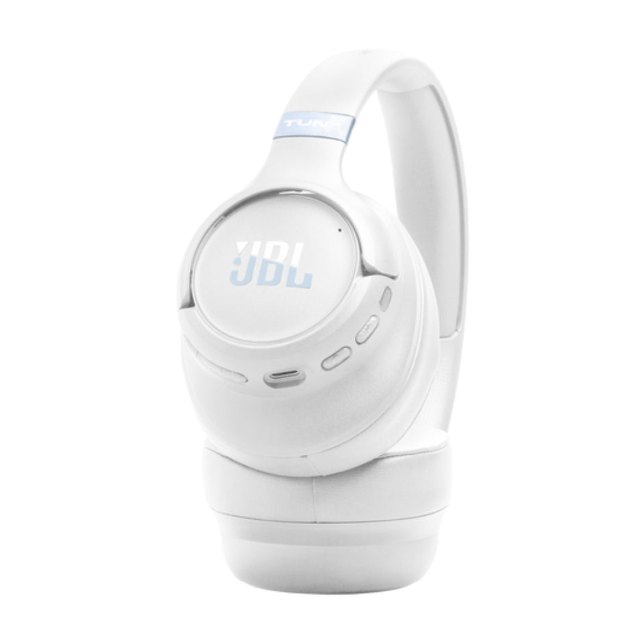 Audífonos Inalámbricos JBL Tune 780NC Bluetooth con Cancelación de Ruido ANC hasta 70h Batería - Blanco