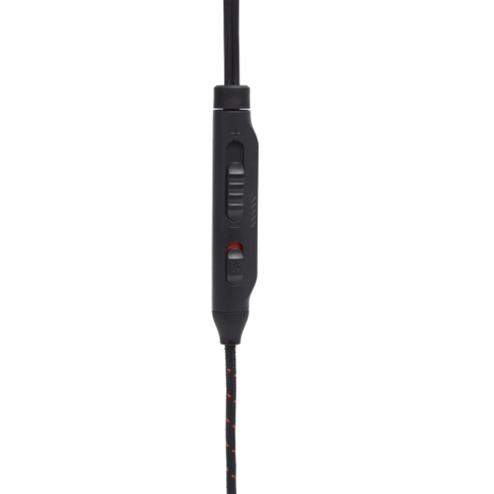 Audífonos Gamer In-Ear JBL Quantum 50 QuantumSOUND Micrófono Orientado Voz Slider Volumen 3.5mm - Negro