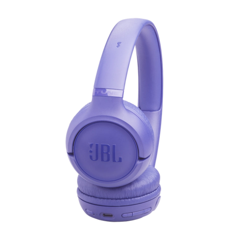 Diadema Inalámbrica JBL Tune 530BT Sonido Pure Bass, Multipunto Bluetooth 6.0 y Hasta 76H de Batería Lavanda