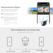 Cámara WiFi TP-Link Tapo C520WS 360° 2K QHD para Exteriores con Visión Nocturna a Color y Detección IA Avanzada + Micro SD 128GB