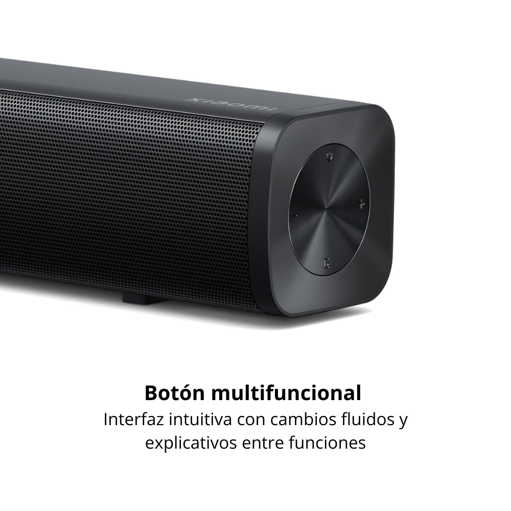 Barra de Sonido Xiaomi Soundbar 2.0CH de 30W, Bluetooth 5.3, Entrada Óptica, SPDIF, AUX para TV y PC