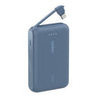 Batería Portátil Power Bank Belkin BoostCharge 10000mAh 20W Power Delivery Cable USB-C Integrado - Azul