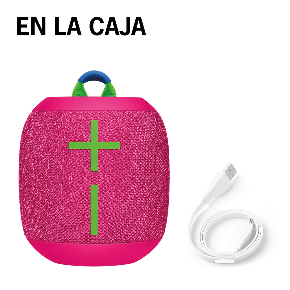 Bocina Impermeable Bluetooth Ultimate Ears Wonderboom 3, Rosado