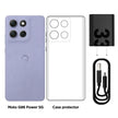 Celular Motorola G86 Power SIM+eSIM 5G, 6.67'' 256GB/8GB IP68/IP69 6720mAh/30W, Lila