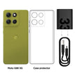 Celular Motorola G86 Power SIM+eSIM 5G, 6.67'' 256GB/8GB IP68/IP69 6720mAh/30W, Verde