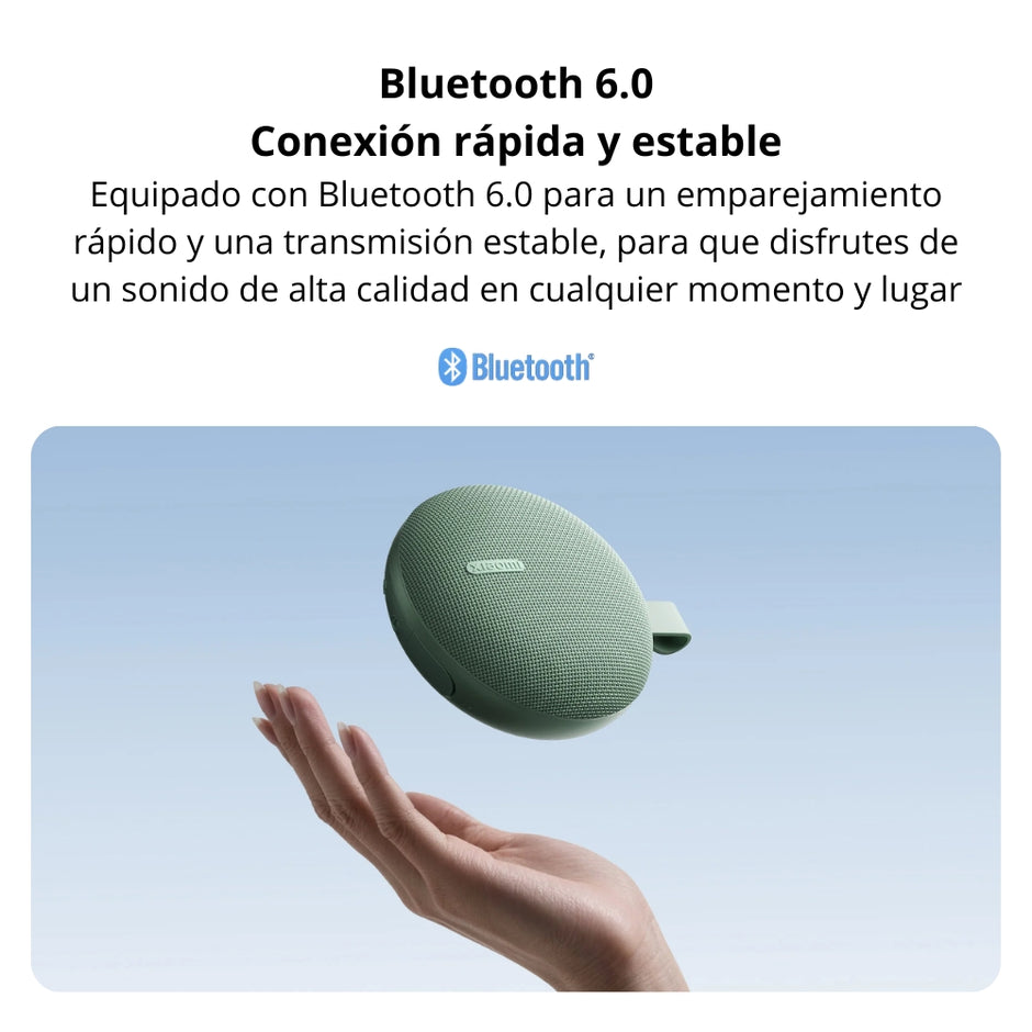 Parlante Bluetooth Portátil Xiaomi Speaker Essential TWS 5W, 1000 mAh con Protección IP66 - Verde