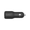 Cargador de Carro Belkin CCB005btBK USB-C USB-A 42W con Carga Rápida para iPhone y Android