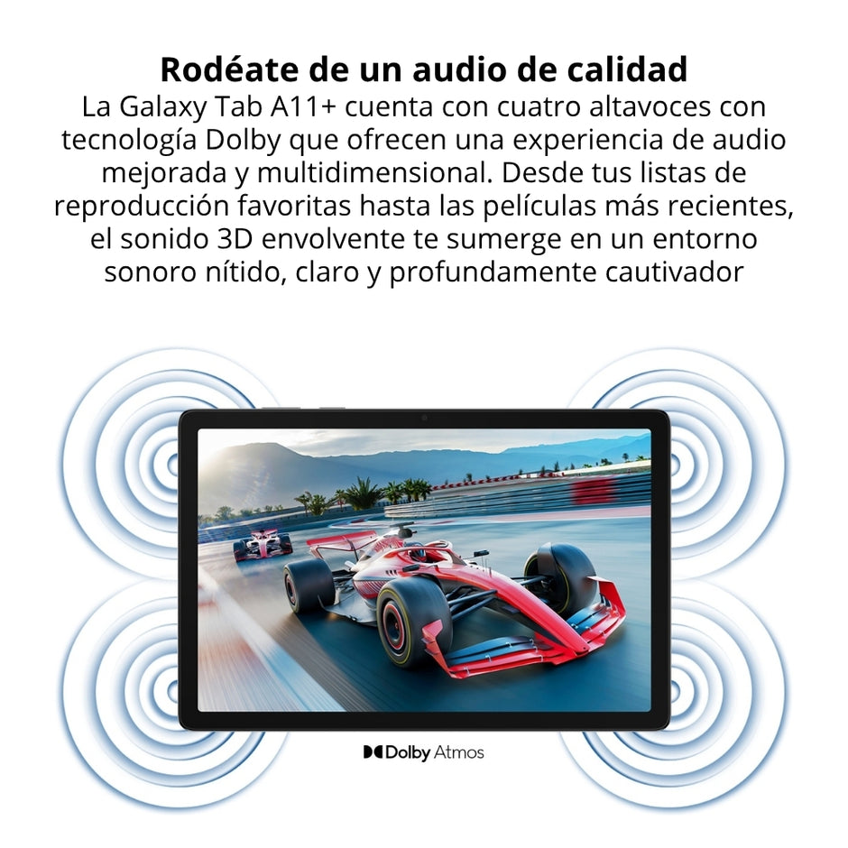 Tablet Samsung Galaxy Tab A11+ Wi-Fi Pantalla 11.0