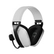 Diadema Gamer Primus Arcus 360BT PBH‑360 con Bluetooth 5.3 y 2.4GHz, Micrófono Desmontable Pro Blanco