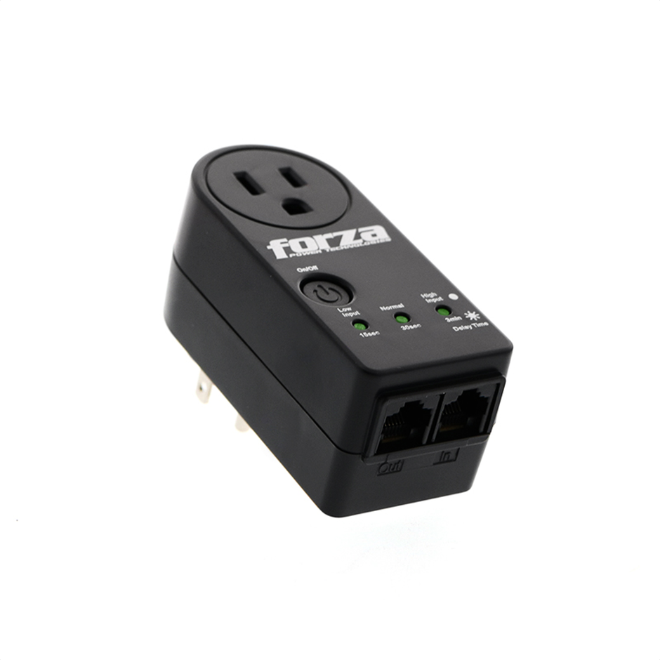 Protector de Voltaje Forza FVP-1201N 900J/1800W Protección contra Picos PC y Electrodomésticos