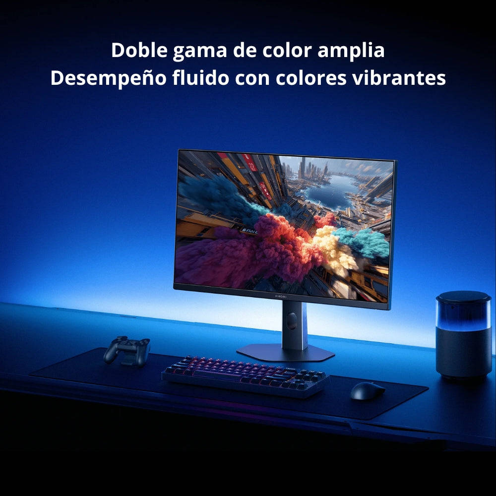 Monitor Gamer Xiaomi G27i 27 Pulgadas IPS Full HD 200 Hz 1 ms HDR400 + Brazo TECHGO SPMG-1101 Blanco