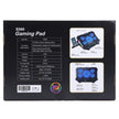Base Refrigerante Pro Gaming S500 con 5 Ventiladores RGB, Soporte Celular y 2 Puertos USB