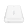 Batería Portátil Power Bank Belkin BoostCharge 10000mAh 20W Power Delivery Cable USB-C Integrado - Blanco