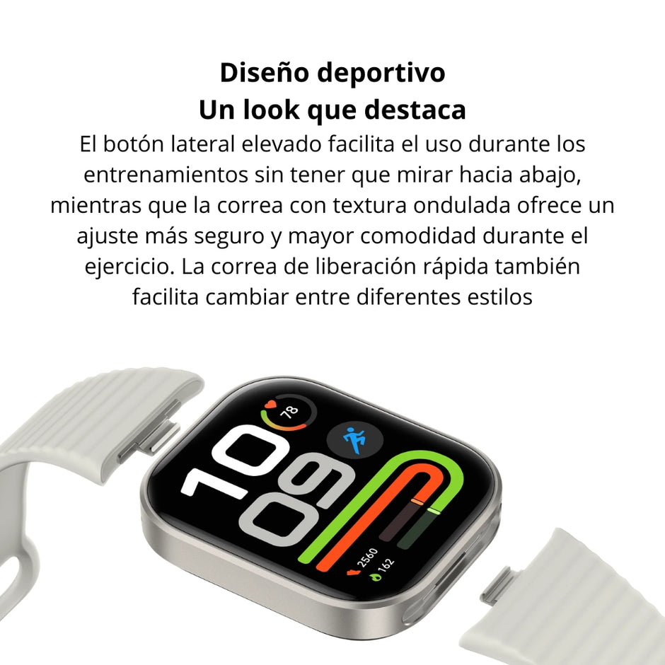 Smartwatch Xiaomi Redmi Watch 6 Lite Pantalla AMOLED 1.96” Llamadas Bluetooth 150 Sports GNSS - Negro