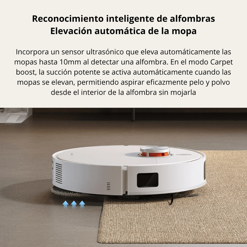 Aspiradora Robot Xiaomi Vacuum X20 Pro 7000Pa Estación Omni Autovaciado Lava/Seca Mopas Giratorias