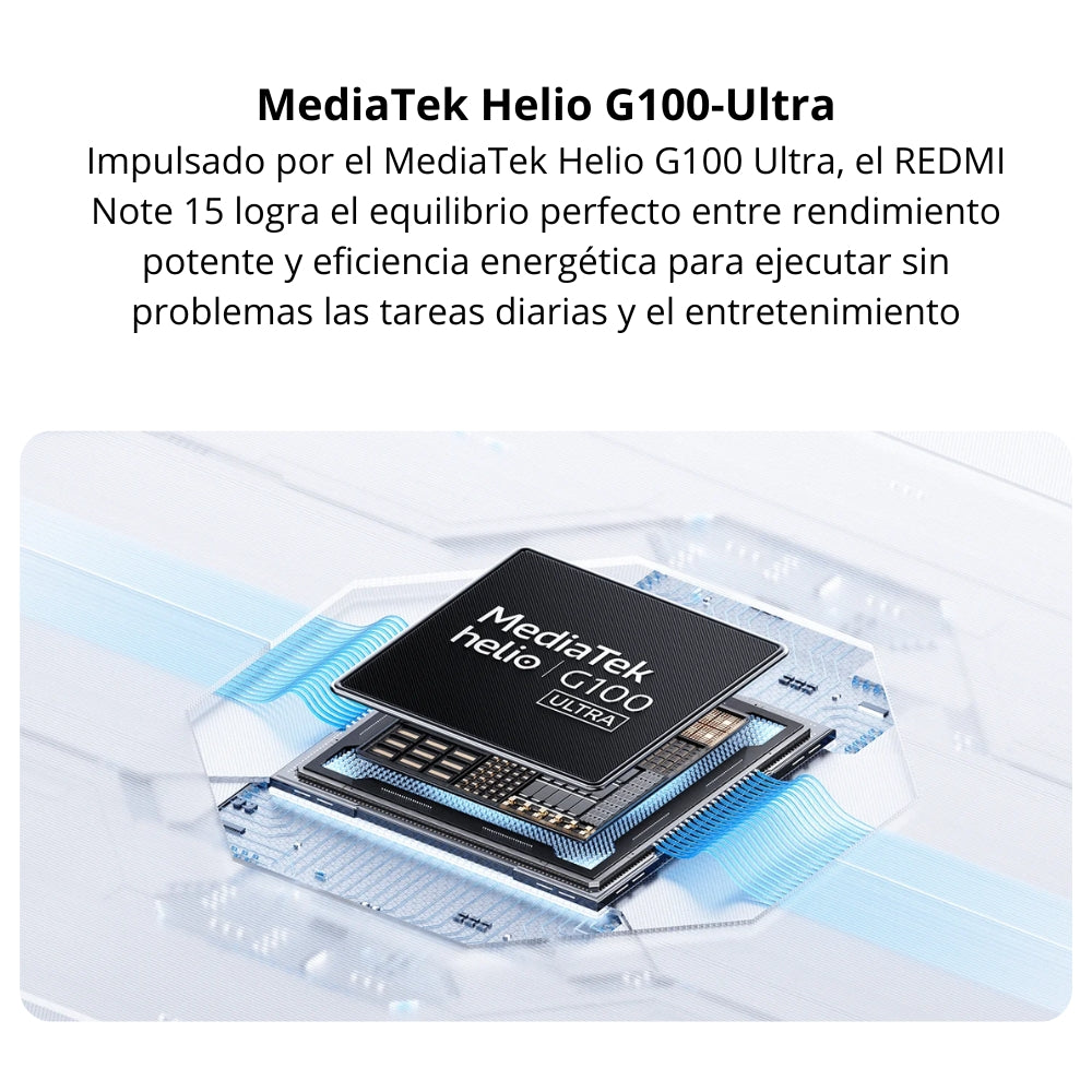 Celular Xiaomi Redmi Note 15 Dual SIM Pantalla 6.7