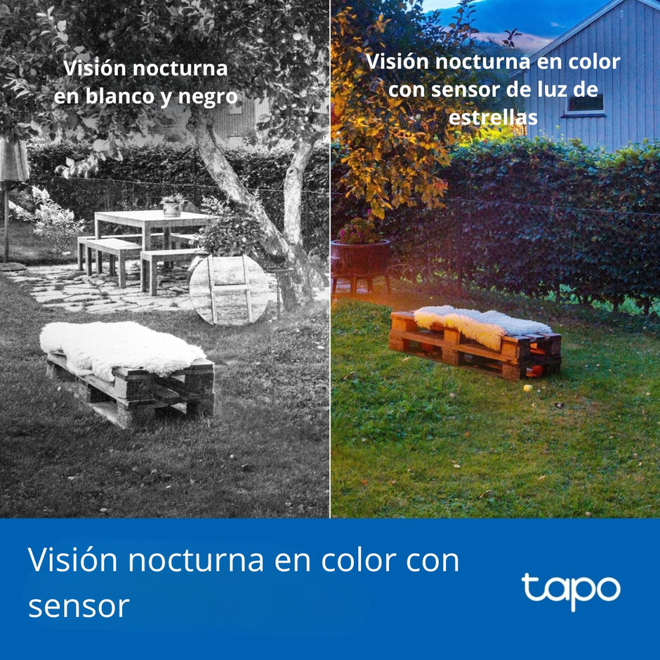 Cámara IP WiFi TP-Link Tapo TC85 Inteligente para Exterior con Batería Recargable y Detección IA Avanzada IP66
