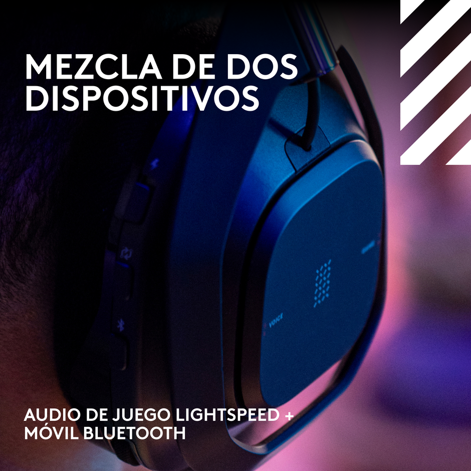 Logitech G A50 X Audífonos Gamer Inalámbricos con Estación Base HDMI para Xbox PS5 y PC