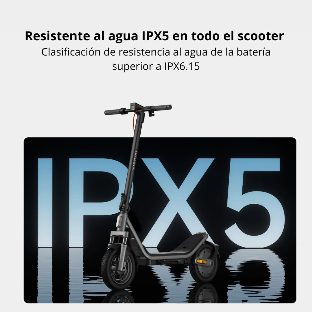 Patineta Eléctrica Xiaomi Scooter 6 Llantas 12” Max 800W Autonomía 45km Suspensión Doble E-ABS IPX5