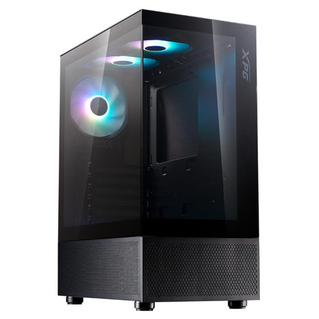 Gabinete Pc Gamer Adata XPG Invader X Mini, Caja ATX Sin Fuente, con 5 Coolers ARGB