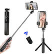 Trípode, Monopod y Selfie Stick 3en1 Modelo S03 + Control Bluetooth para Celular