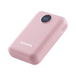 Power Bank Adata C100 Patalla Digital 10000mah 20W USB-C/USB-A y Carga Rápida QC/PD - Rosa
