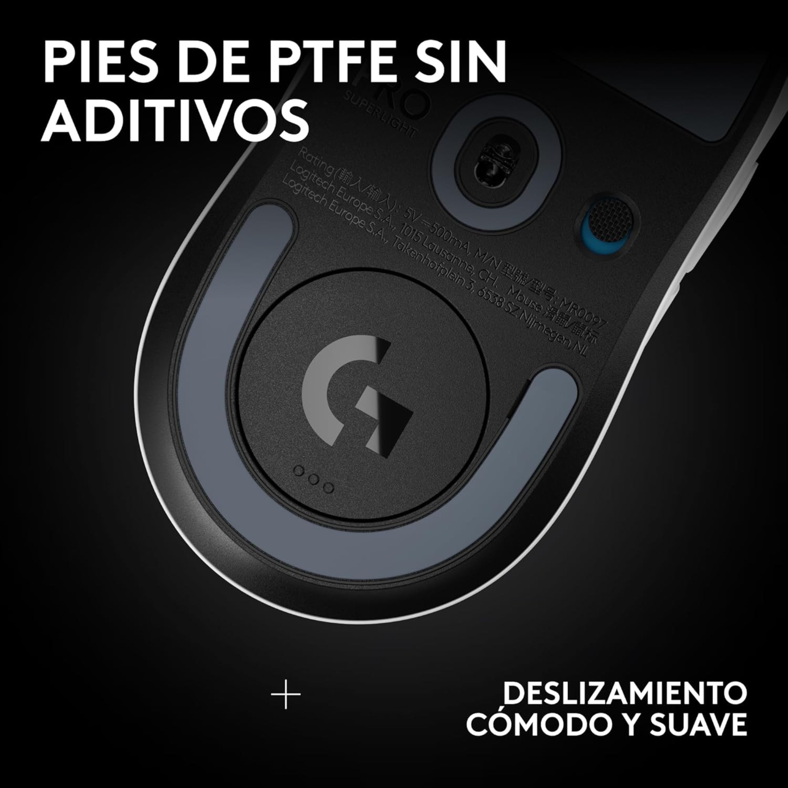Mouse Logitech G Pro X Superlight 2 SE Gamer Inalámbrico Ultra Ligero Sensor HERO 2 Lightspeed - Blanco