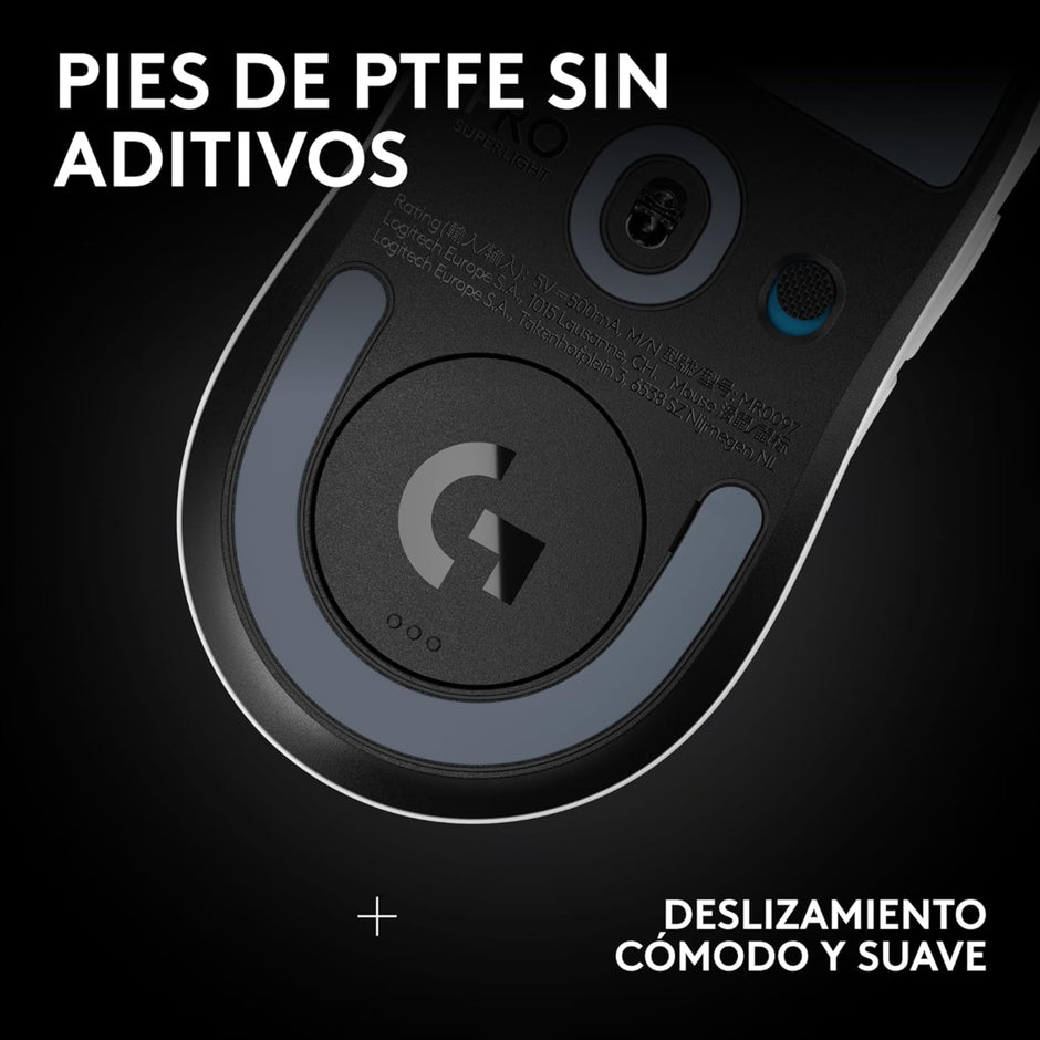 Mouse Logitech G Pro X Superlight 2 SE Gamer Inalámbrico Ultra Ligero Sensor HERO 2 Lightspeed - Blanco