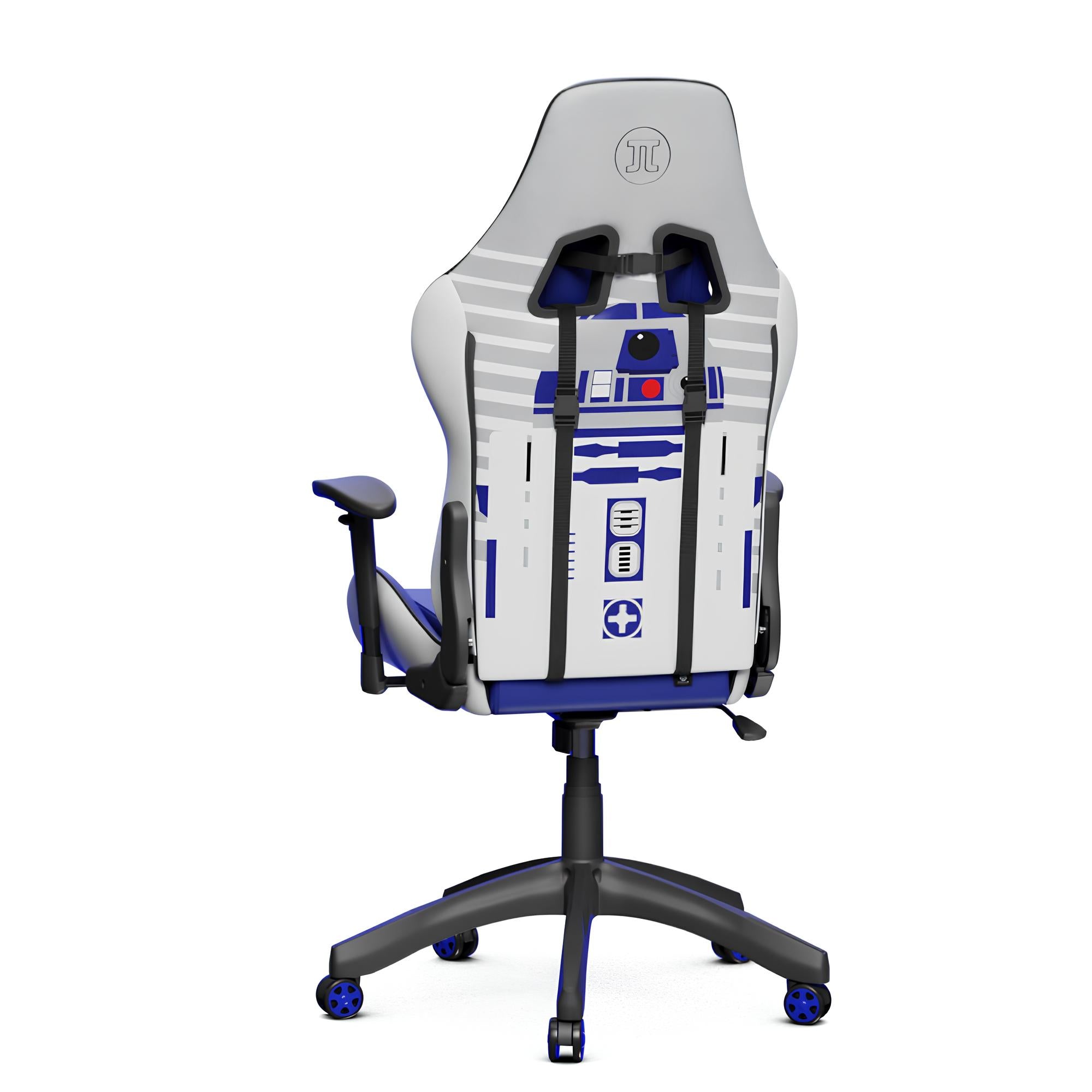Silla Gamer Profesional Primus Thronos 103T R2-D2 Edición Especial Star Wars Ergonómica Reclinable 2D