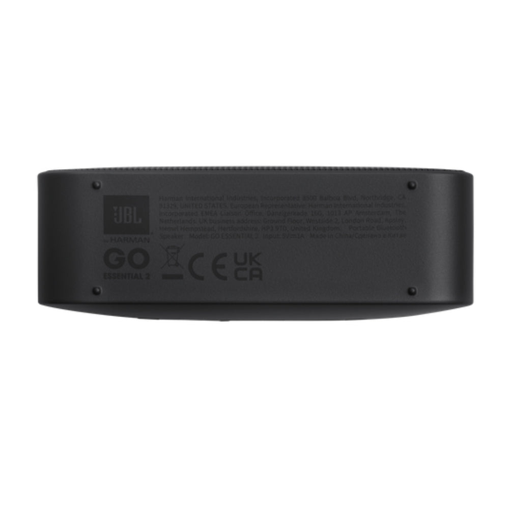 Parlante Inalámbrico JBL Go Essential 2 Bluetooth 4.2 Hasta 5h Batería IP67 Resistente Negro