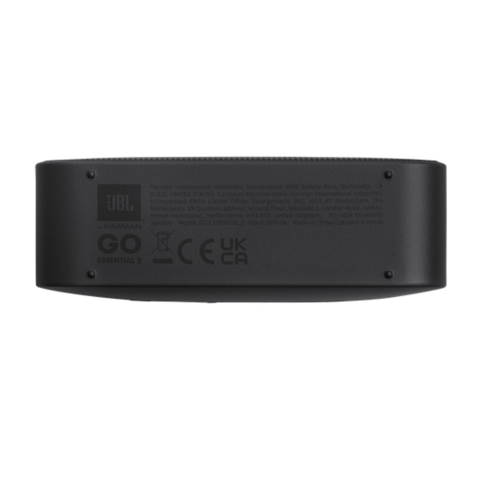 Parlante Inalámbrico JBL Go Essential 2 Bluetooth 4.2 Hasta 5h Batería IP67 Resistente Negro