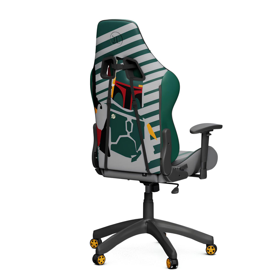 Silla Gamer Profesional Primus Thronos 103T Boba Fett Edición Especial Star Wars Ergonómica Reclinable 2D