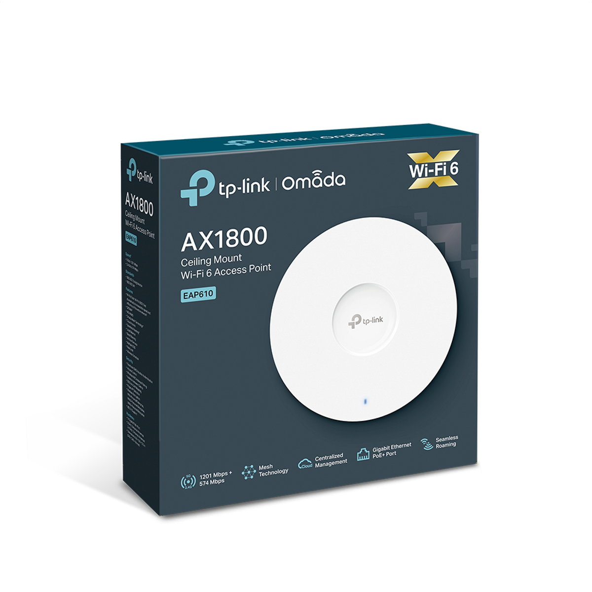 Ax1800 Wi-fi 6 Wireless Dual Band Tp-link Mount - Eap610 /vc