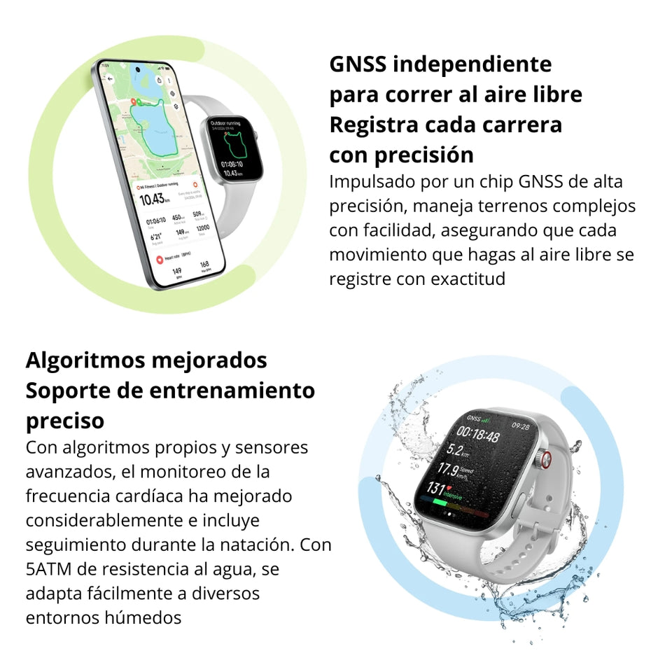 Reloj Inteligente Xiaomi Redmi Watch 6 Smartwatch AMOLED 2.07