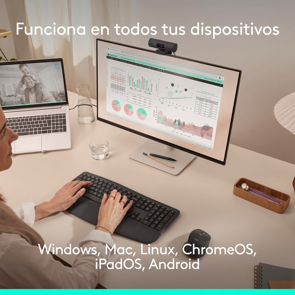 Mouse Inalámbrico Logitech Signature Comfort Plus M850 L Multidispositivo Bluetooth SmartWheel  - Grafito