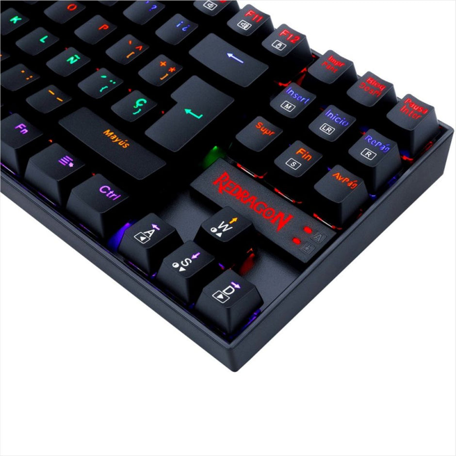 Teclado Gamer Mecánico Redragon K552-kr Kumara 2, Switch Red