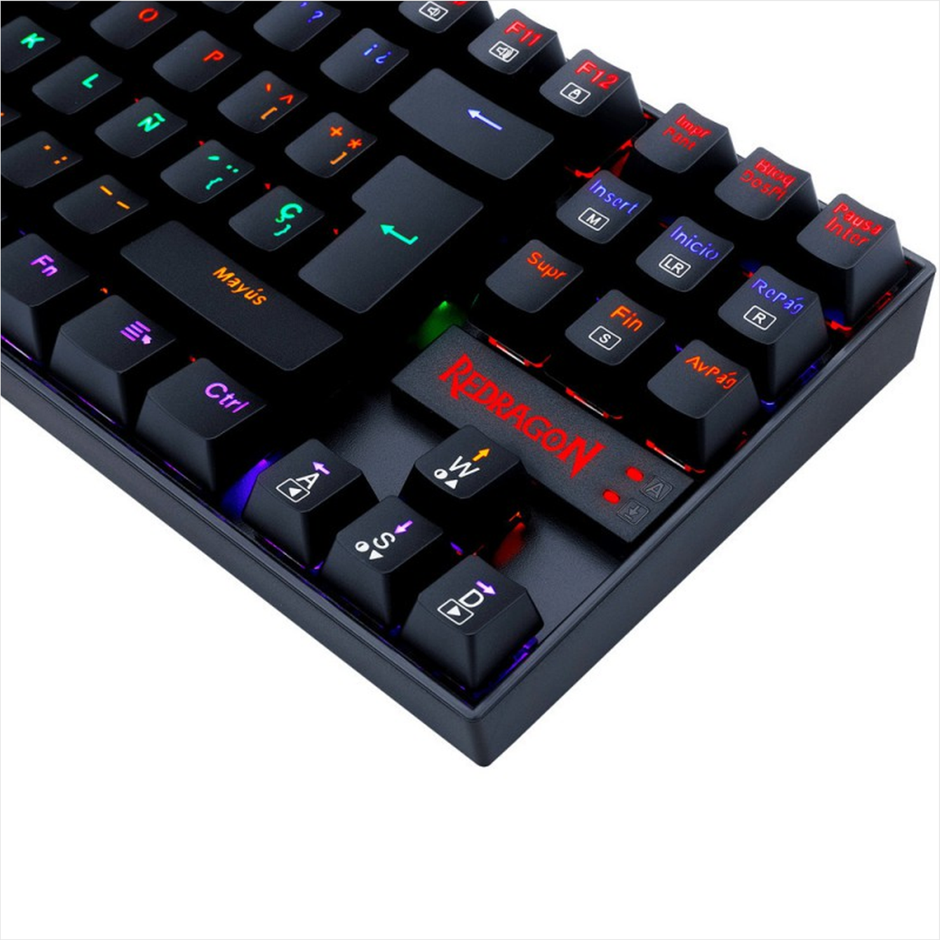 Teclado Gamer Mecánico Redragon K552-kr Kumara 2, Switch Red