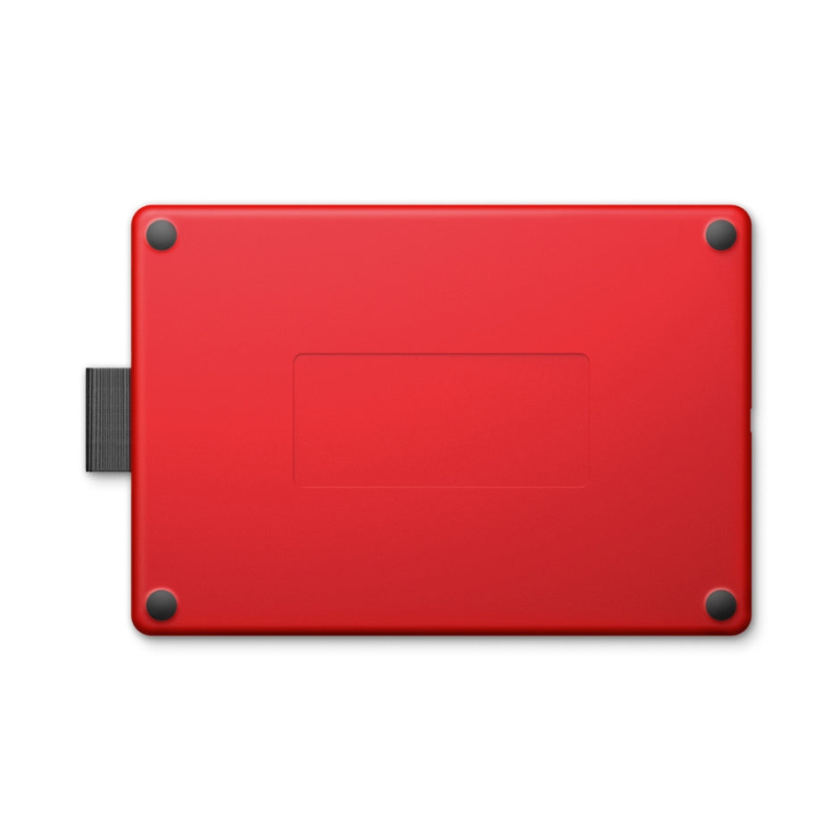 Tableta Gráfica One by Wacom Small CTL-472 USB 2540 LPI Lápiz sin Pila 2048 Niveles - Negro/Rojo